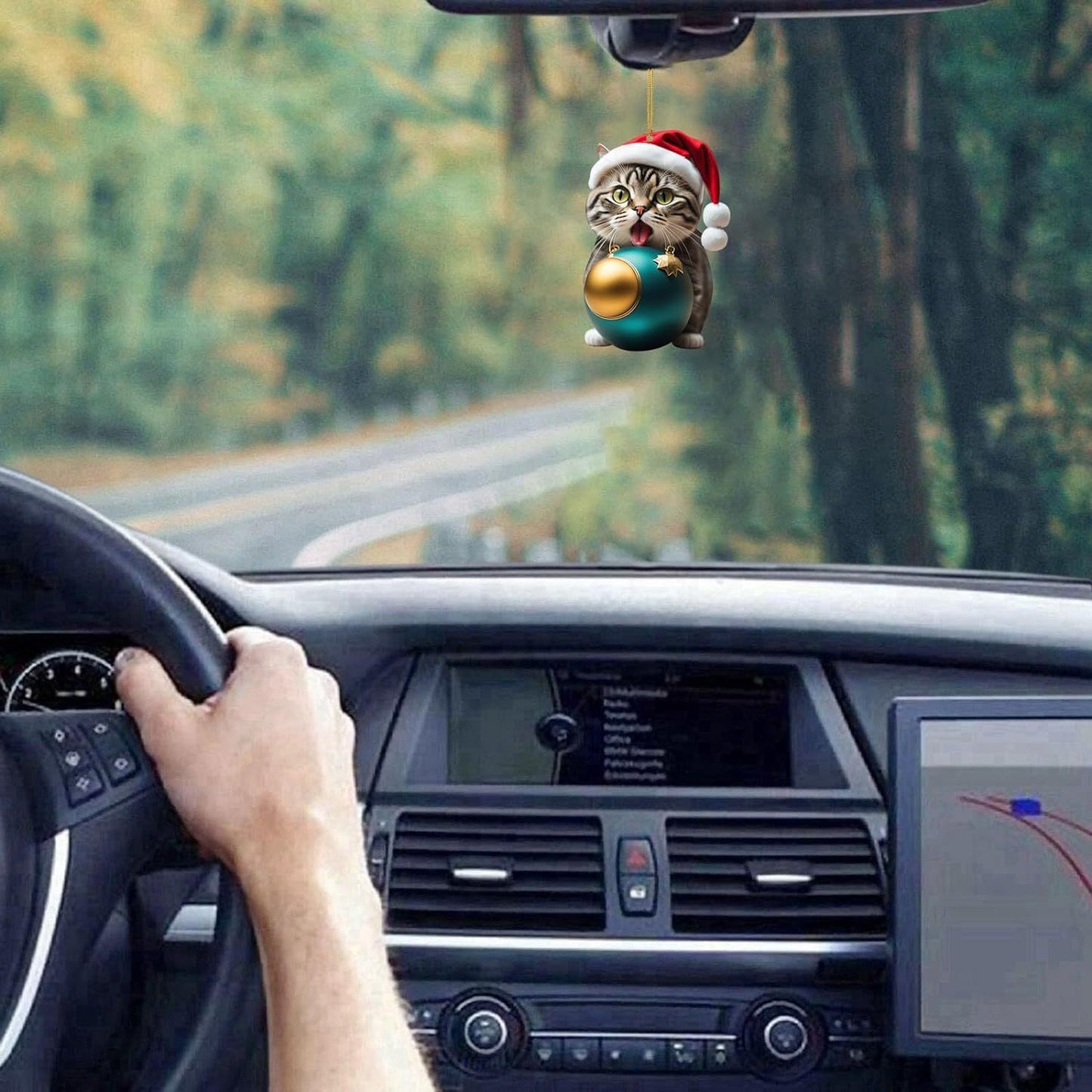 🔥🐈【Αγοράστε 5, πάρτε 5 δωρεάν】🎄10 τεμάχια😻 Διακοσμητικά χριστουγεννιάτικου δέντρου για γάτες. Κρεμαστά διακοσμητικά για γάτες