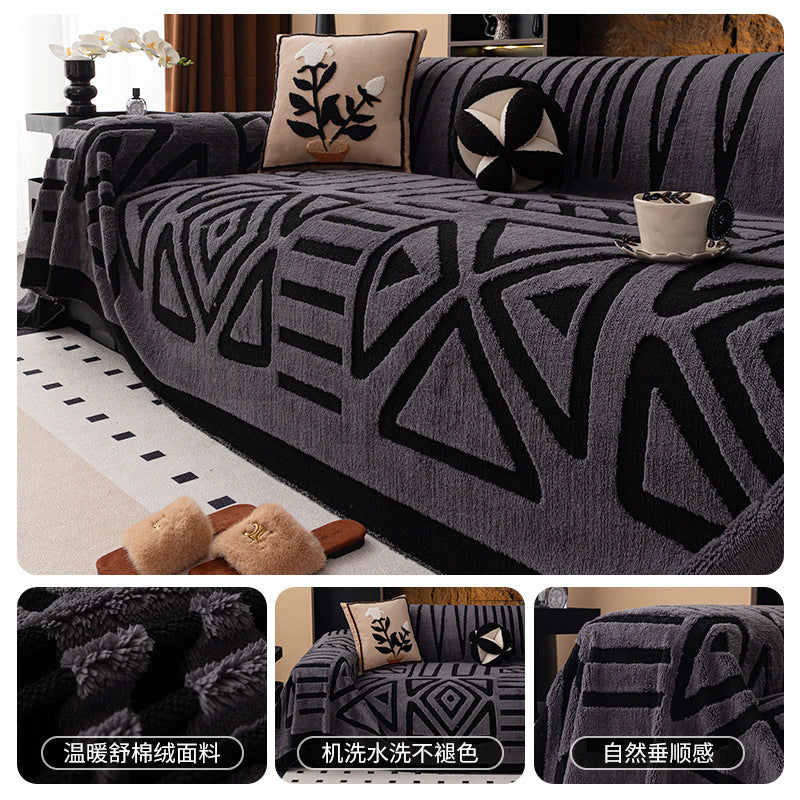 🛋️Oferta especial de Navidad: 🎉Nueva funda de sofá antideslizante suave con manta de alta gama 2026🍂🛋️