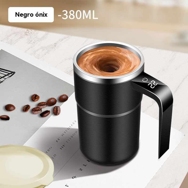 ☕🔋Σετ φλιτζανιών καφέ που ξαναγεμίζουν με αυτόματο μαγνητικό αναδευτήρα⚡