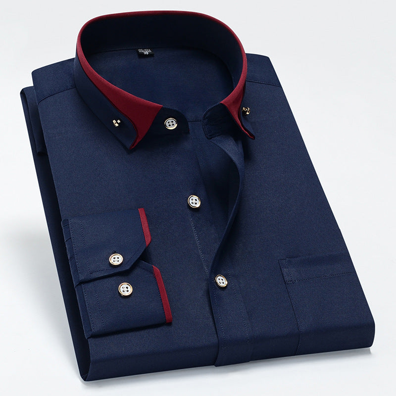 【S-4XL】👕2025 nové priedušné pánske pracovné košele na voľný čas