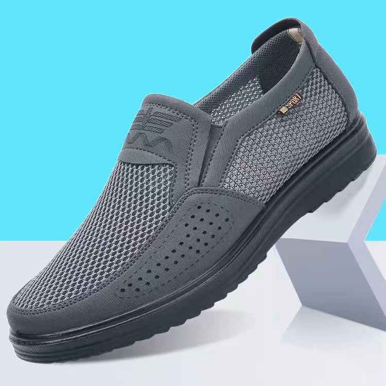 👟【38-48】2025 Pánska priedušná a pohodlná ležérna obuv, mäkká a protišmyková podrážka🔥