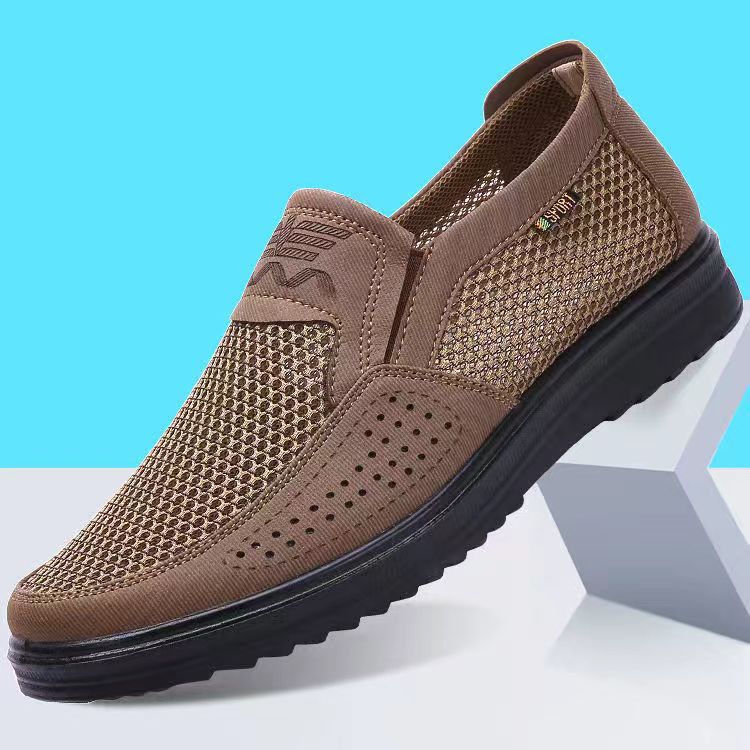 👟【38-48】2025 Pánska priedušná a pohodlná ležérna obuv, mäkká a protišmyková podrážka🔥