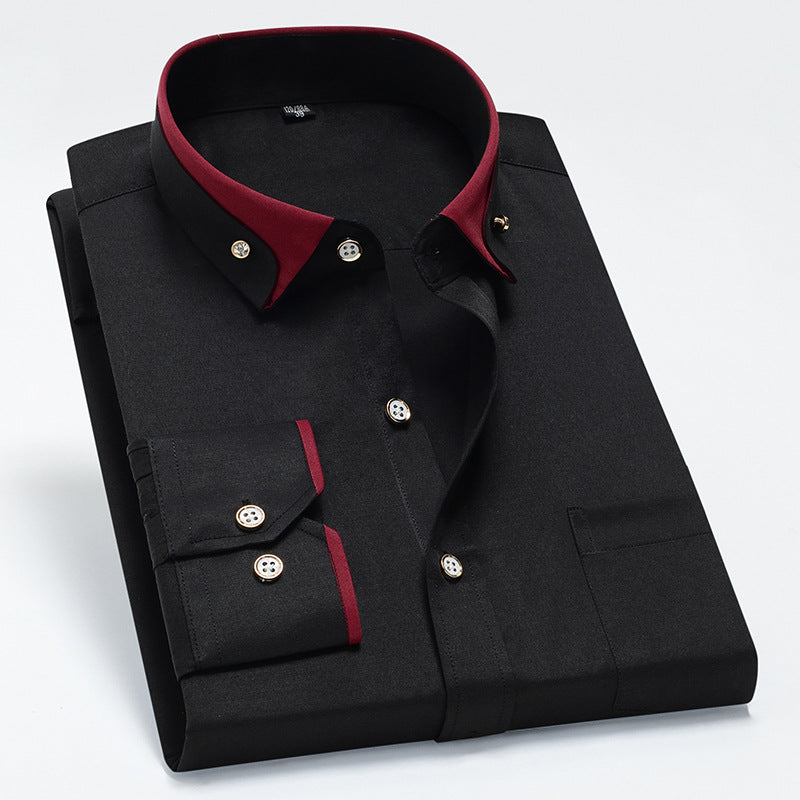 【S-4XL】👕2025 nové priedušné pánske pracovné košele na voľný čas