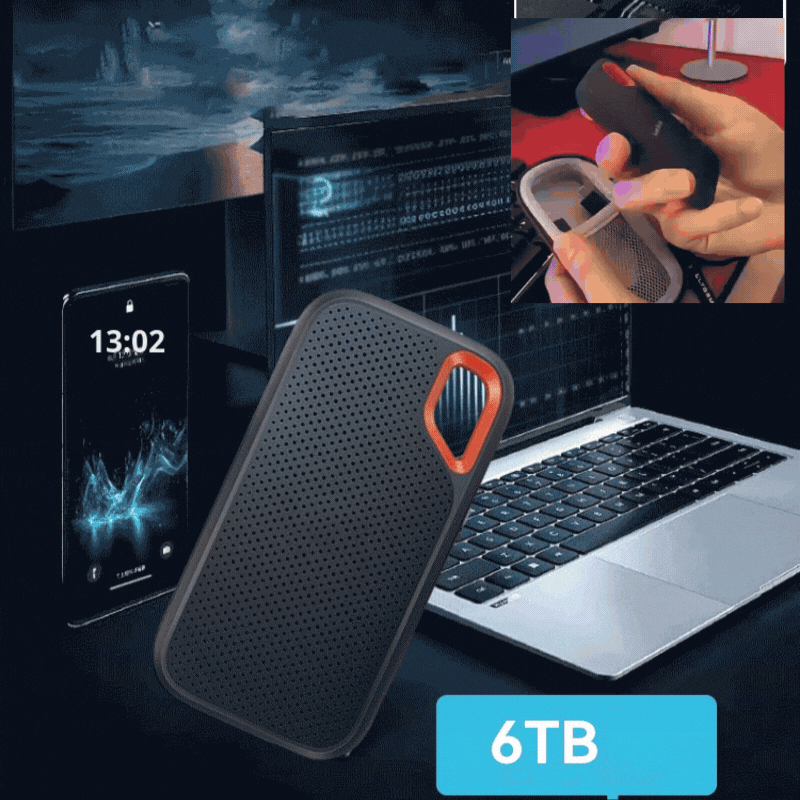 【Ostatni dzień 🔥50% zniżki】💥【64TB】🔥Szybki dysk twardy SSD do urządzeń mobilnych
