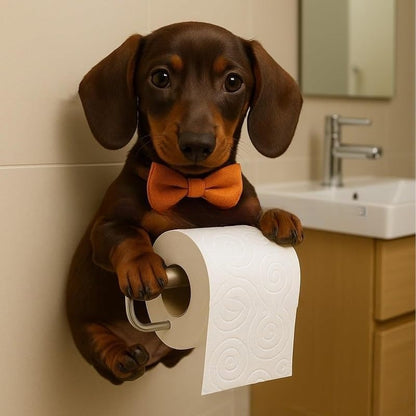 🐕Roztomilý držiak na toaletný papier so vzorom šteniatka