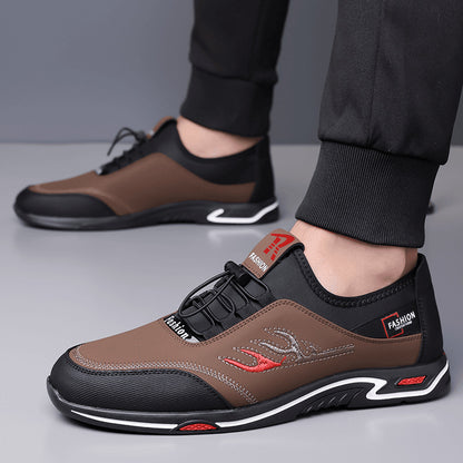 👞Pánske priedušné biznis topánky na voľný čas z pravej kože ✅Deodorant ✅Mäkká kožená podrážka ✅Módna a všestranná