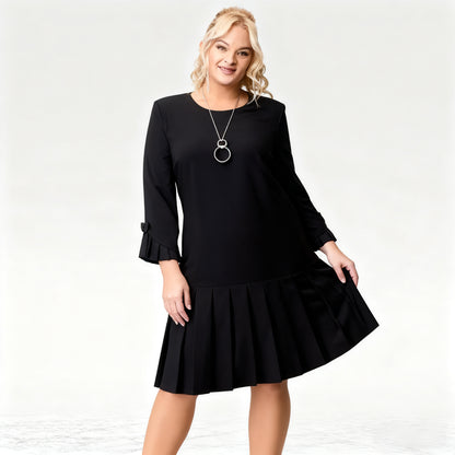 💌【S-5XL】👗 Nowa, wysokiej jakości, elegancka sukienka na jesień i zimę