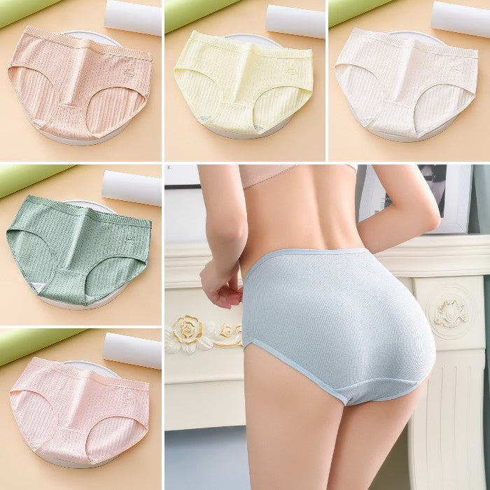 💖🔥【Σετ 7 τεμ】Τελευταία μέρα -50% · Γυναικεία βαμβακερά εσώρουχα με υψηλή μέση και αντιβακτηριακά