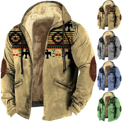 【S-5XL】 Módne pre mužov, jeseň a zima, ľahká zamatová zosilnená bunda