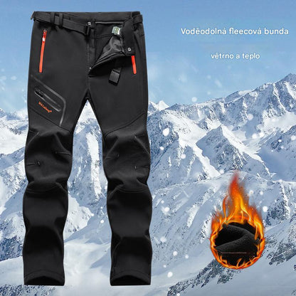 🏃‍♂️【S–5XL】2026 Nové pánske outdoorové jesenné a zimné nohavice – teplé, flísové, nepremokavé a vetruodolné