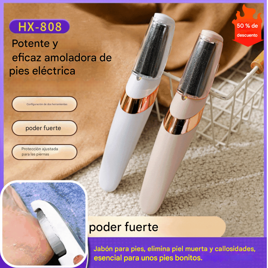 🦶Lima eléctrica para pies para casa, para eliminar piel muerta, callos y exfoliar los pies