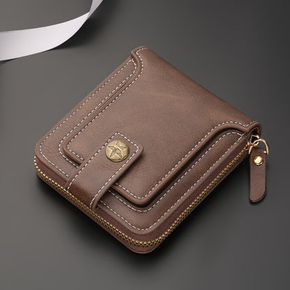 Nuevo para 2026: billetera retro multiusos para hombre ¡49 % de descuento! 🔥