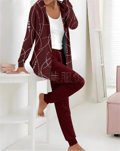 💃 💖 Novi jednostavni pamučni komplet za jesen i zimu 2025.