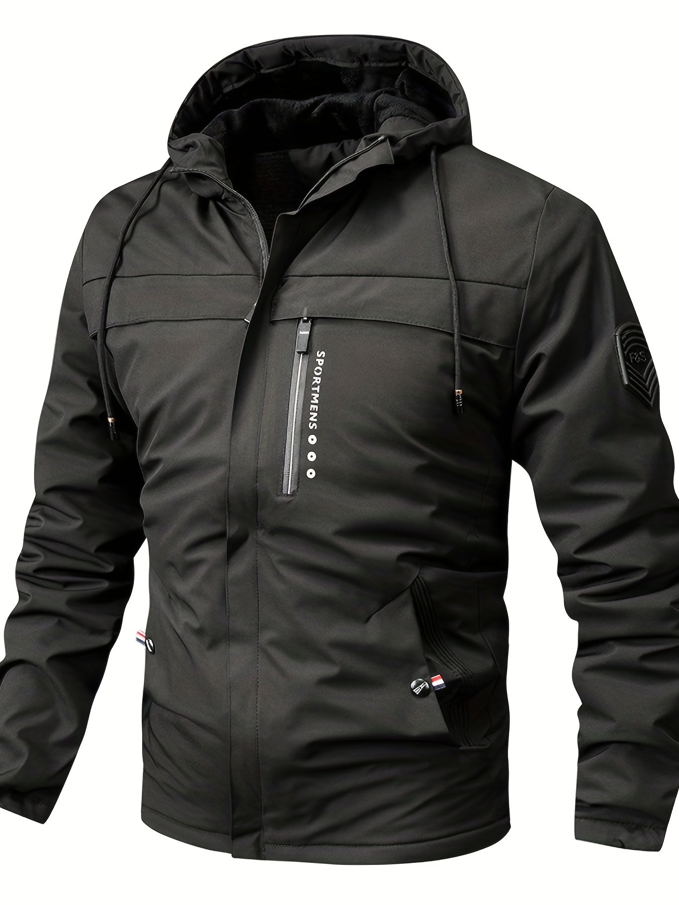 🧥 【XS-XL】Nueva chaqueta con capucha para hombre 2025 – forrada, abrigada, impermeable y perfecta para el invierno al aire libre 🔥