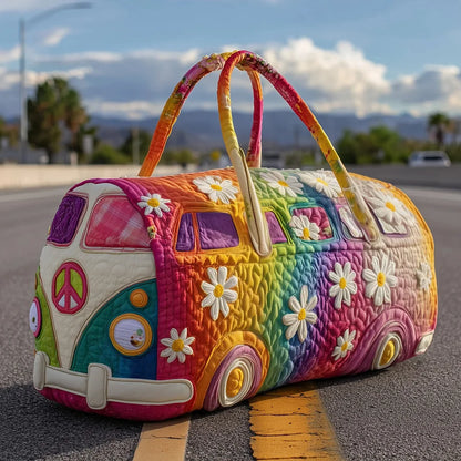 👜Bolsa de viaje acolchada Hippie Van