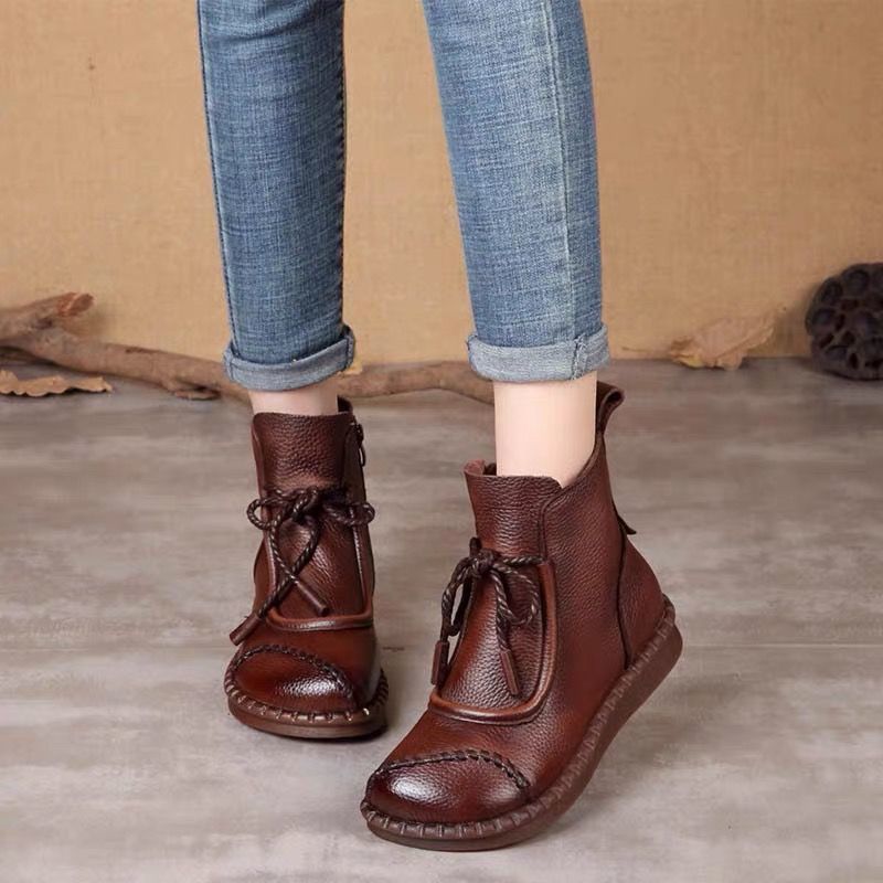 👢🔥【35-40】Novi ženski škornji iz govejega usnja, uvoženi iz Avstralije