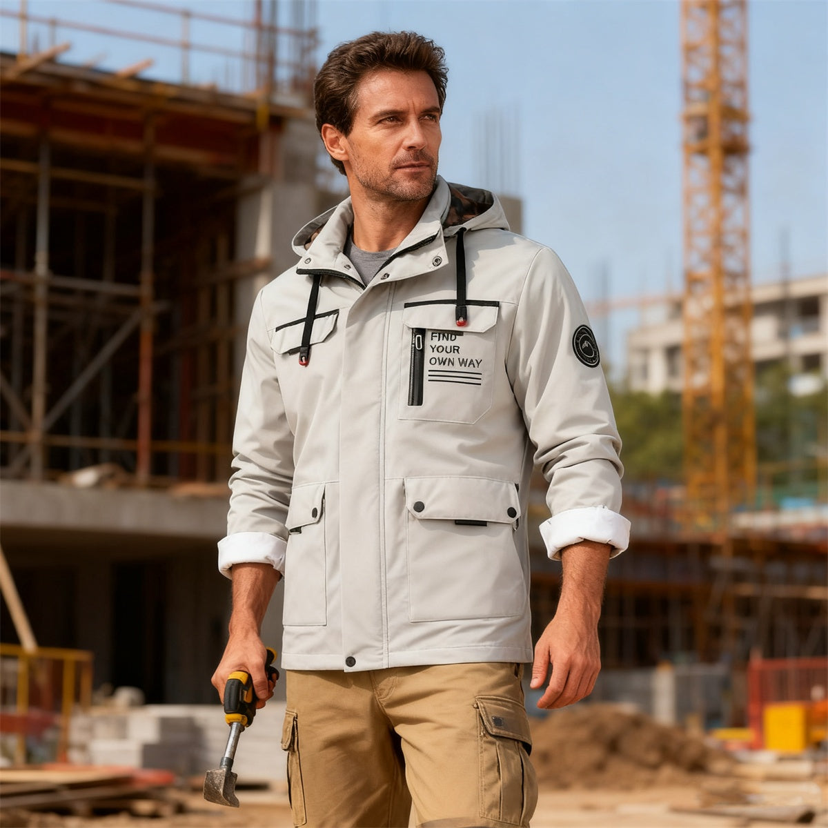 🔥【S~6XL】2025 Nova moška vodoodporna, vetrovno odporna jakna za plezanje na prostem