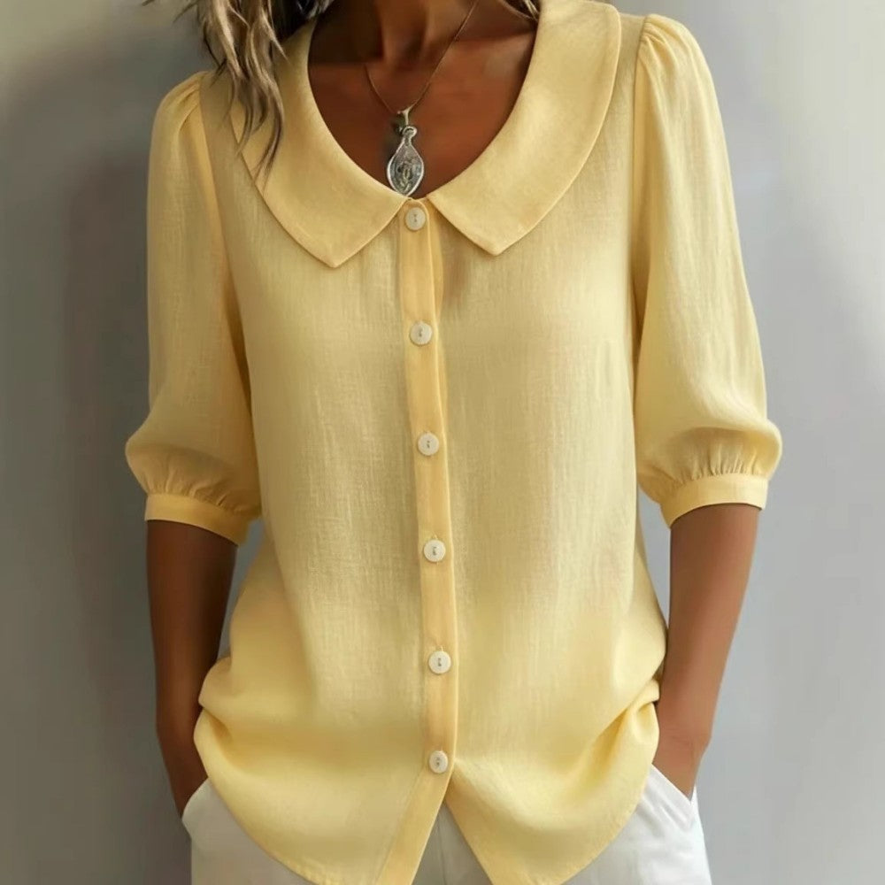 🌸【S-3XL】Cárdigan de manga corta para mujer con botones, ideal para primavera. Pago contra entrega✅