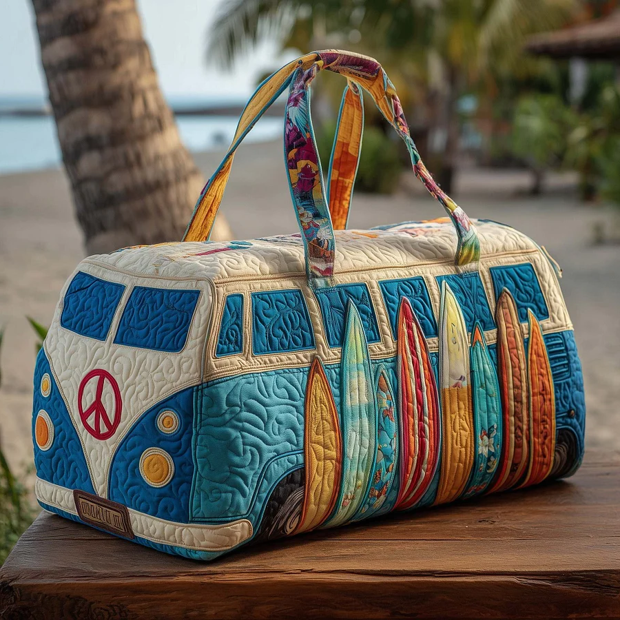 👜Bolsa de viaje acolchada Hippie Van