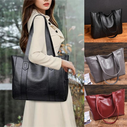 ✨👜【Limitovaná ponuka 50%】 Nová dámska kabelka z mäkkej kože, voľný štýl, veľká kapacita, módna a ľahko kombinovateľná