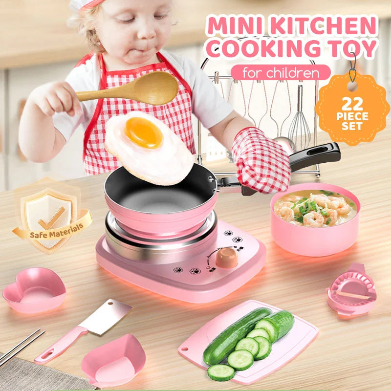🎁【Το καλύτερο δώρο για παιδιά】🍳 Μίνι παιχνίδια κουζίνας για παιδιά