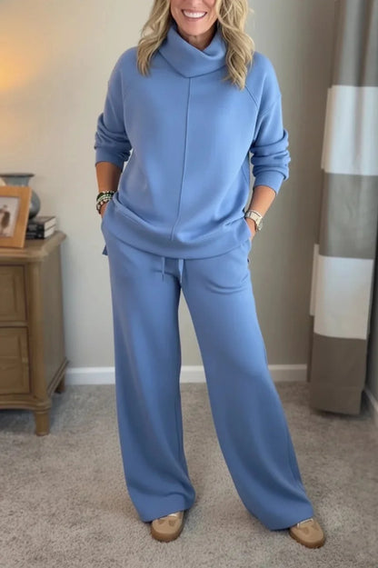 Top y pantalón, ropa casual de mujer, novedades de primavera.