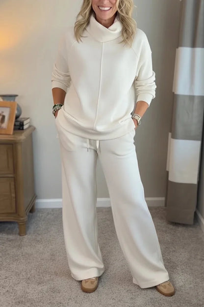 Top y pantalón, ropa casual de mujer, novedades de primavera.