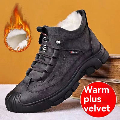 🔥❄️【Polovičná cena na obmedzený čas】Bestseller pánske jesenné a zimné topánky, zosilnené a zamatovo teplé