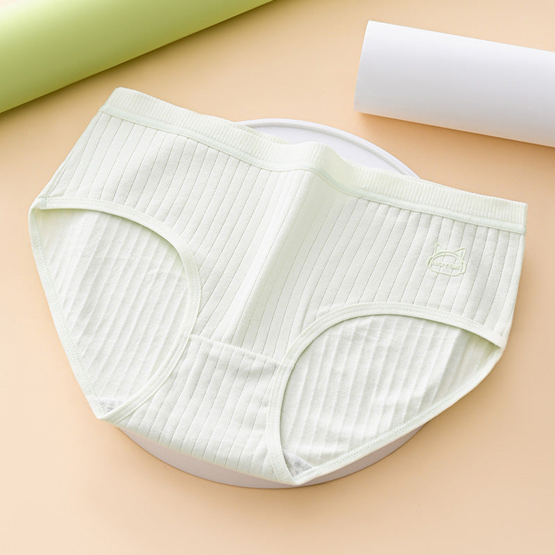 (7 ks) - Dámska jednoduchá prémiová antibakteriálna spodná bielizeň s vysokým pásom, veľká veľkosť