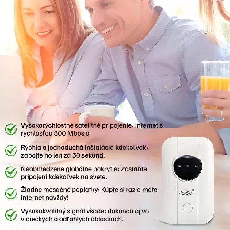 🚀📶【Bezplatný internet vo vrecku】Nový 2025 5G router🌍✨