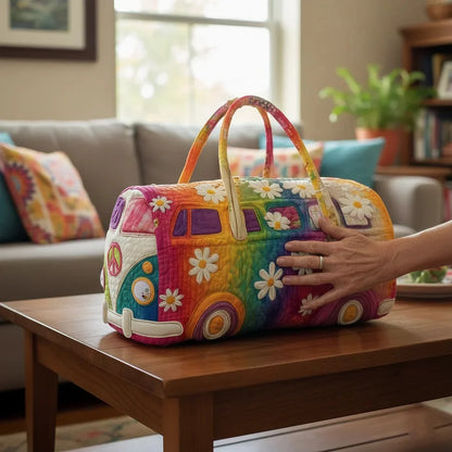 👜Bolsa de viaje acolchada Hippie Van
