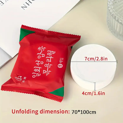 🛒【10 PCS】Opätovne použiteľná stlačená osuška na jedno použitie  3724984