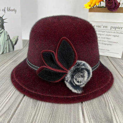 【🔥45% OFF】Nová jesenná zimná čiapka z norkovej kožušiny