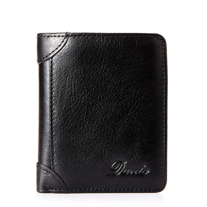 👝✨ Nová pánska peňaženka z pravej kože s ochranou proti krádeži