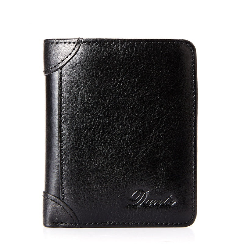Nueva colección 2026! 👝✨ Nueva cartera antirrobo de cuero genuino para hombre