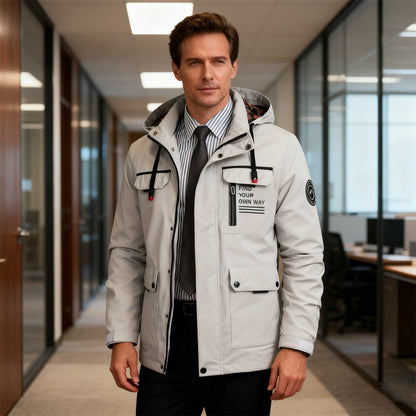 🔥【S~6XL】2025 Nova moška vodoodporna, vetrovno odporna jakna za plezanje na prostem