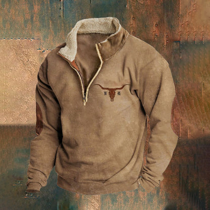 👕【50% zľava】【S-4XL】 Jesenná a zimná móda 2024 pánsky teplý pulóver s dlhým rukávom s 3D potlačou