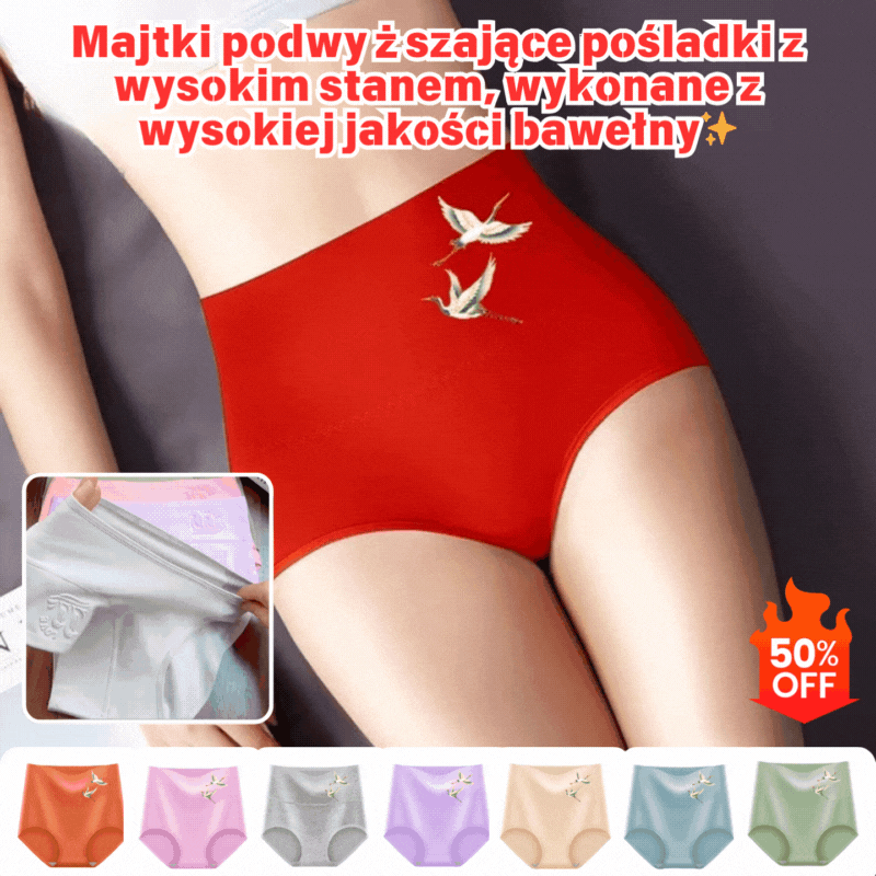 💖【Kúpte 3 kusov, získajte 3 kusov zadarmo】Vysoký pás, zdvíhanie zadku, vyrobené z vysoko kvalitnej bavlny✨️ (45 – 105 kg)