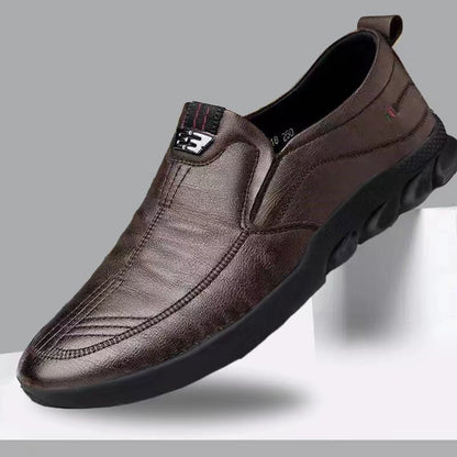 👞🔥Nová britská obuv na voľný čas s mäkkou podrážkou✅Ručne vyrobená z vybranej kože✅Oteruvzdorná a priedušná