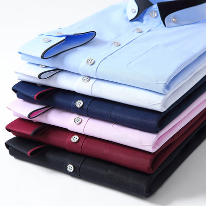【S-4XL】👕2025 nové priedušné pánske pracovné košele na voľný čas