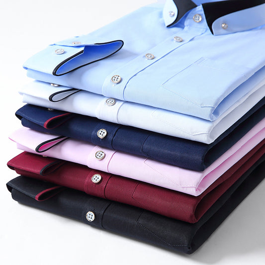 【S-4XL】👕2025 nové priedušné pánske pracovné košele na voľný čas
