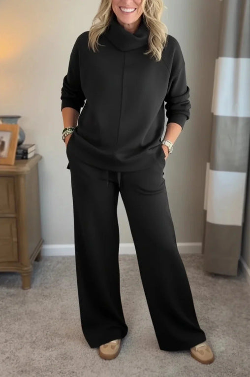 Top y pantalón, ropa casual de mujer, novedades de primavera.