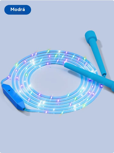 🏃【Compra 1, llévate 1 gratis】🌈 Cuerda para saltar con luz LED para niños