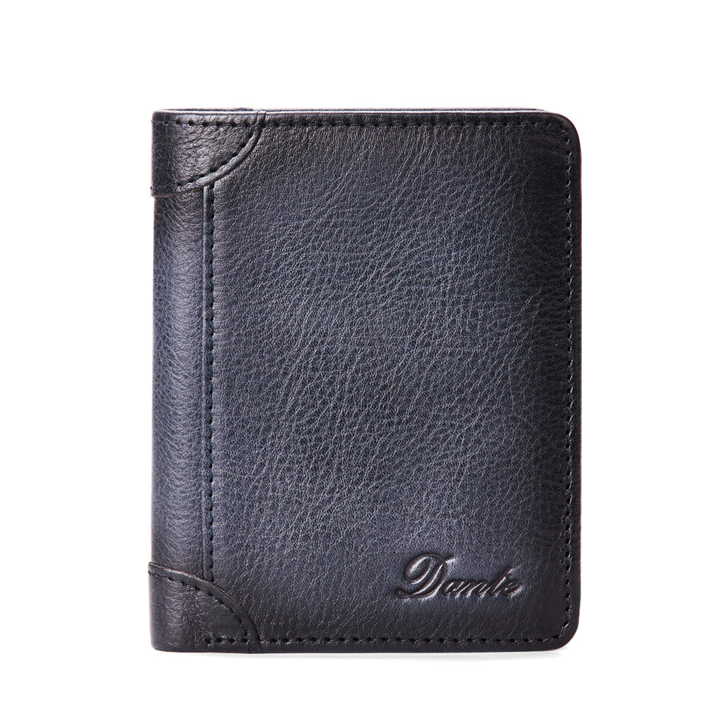 Nueva colección 2026! 👝✨ Nueva cartera antirrobo de cuero genuino para hombre