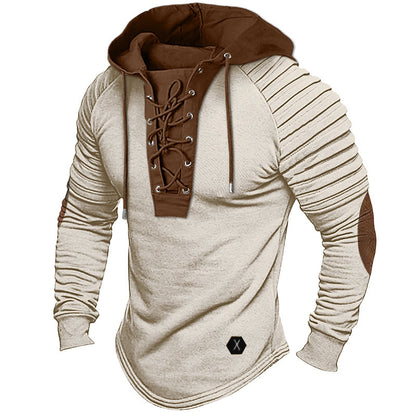 🔥【S-3XL】Nueva sudadera con capucha holgada para hombre