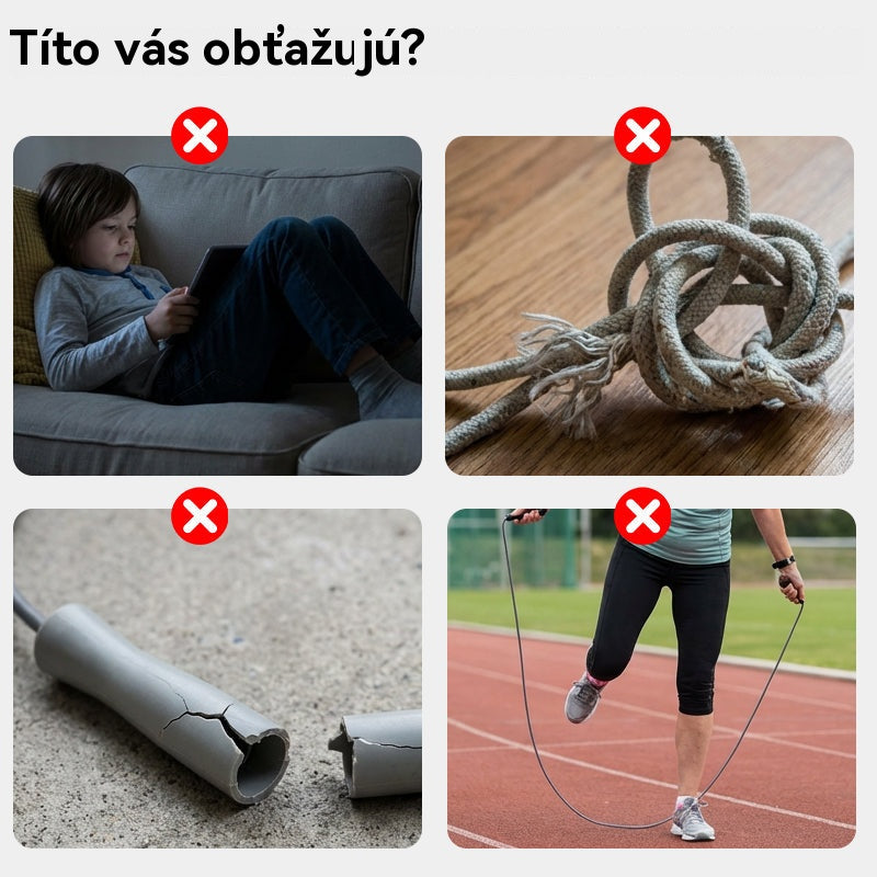 🏃【Compra 1, llévate 1 gratis】🌈 Cuerda para saltar con luz LED para niños