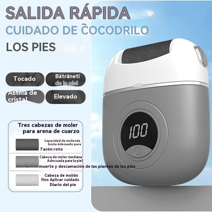 🦶🛁Nuevos rodillos eléctricos para pies, elimina la piel muerta de los talones, rodillos eléctricos para pies, adecuados para el cuidado de los pies.