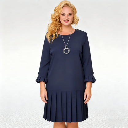 💌【S-5XL】👗 Nowa, wysokiej jakości, elegancka sukienka na jesień i zimę