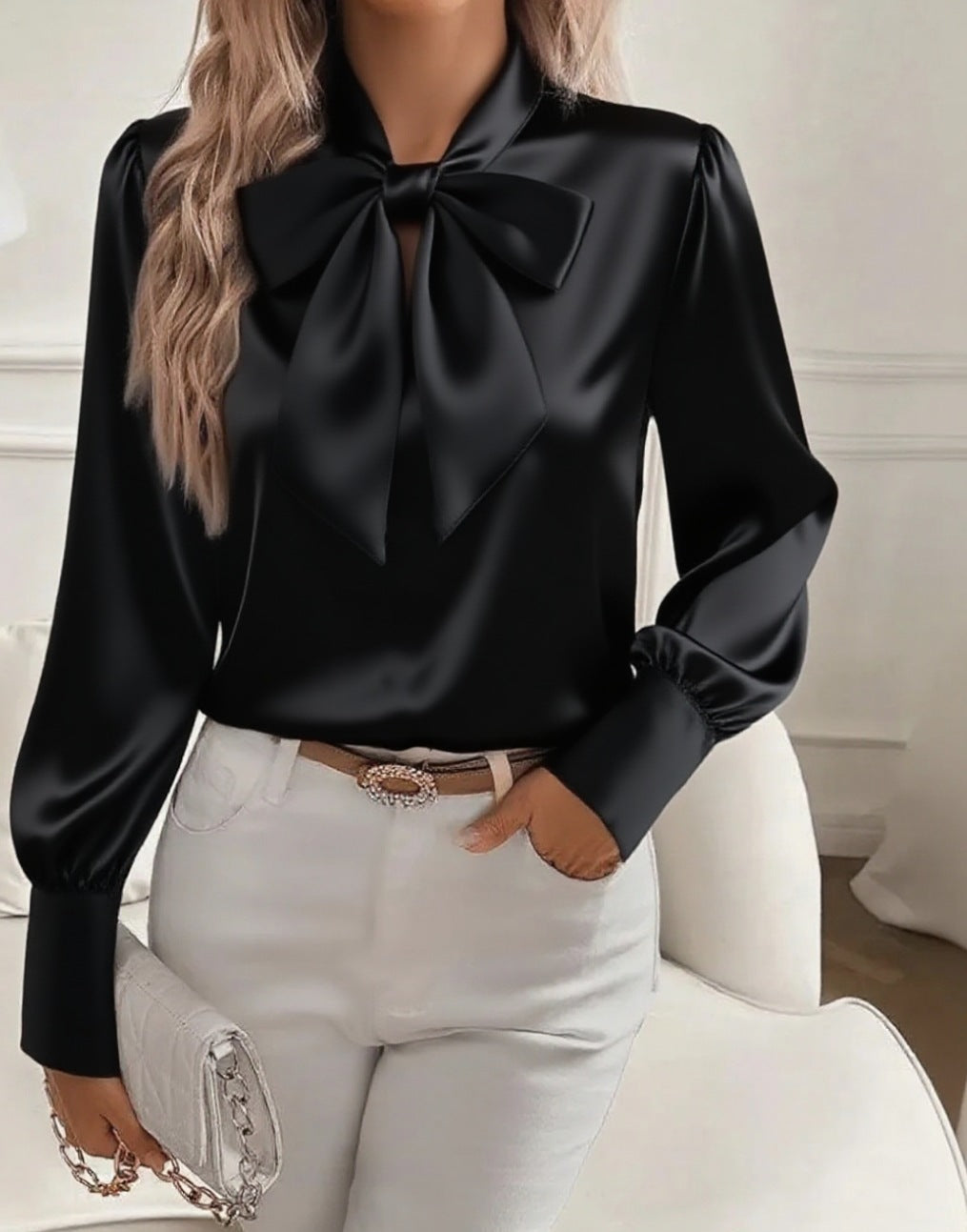 🔥【Jesienne nowości】✨(S-2XL)Modna jedwabna koszula 2025 dla eleganckiego stylu – miękka tkanina, nowoczesny krój i idealny wybór na co dzień