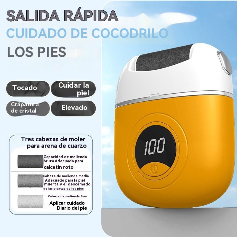 🦶🛁Nuevos rodillos eléctricos para pies, elimina la piel muerta de los talones, rodillos eléctricos para pies, adecuados para el cuidado de los pies.